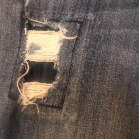 Kut from the Kluth Jeans Cameron straight leg Crop jean patchwork SZ 4 - Picture 4 of 5